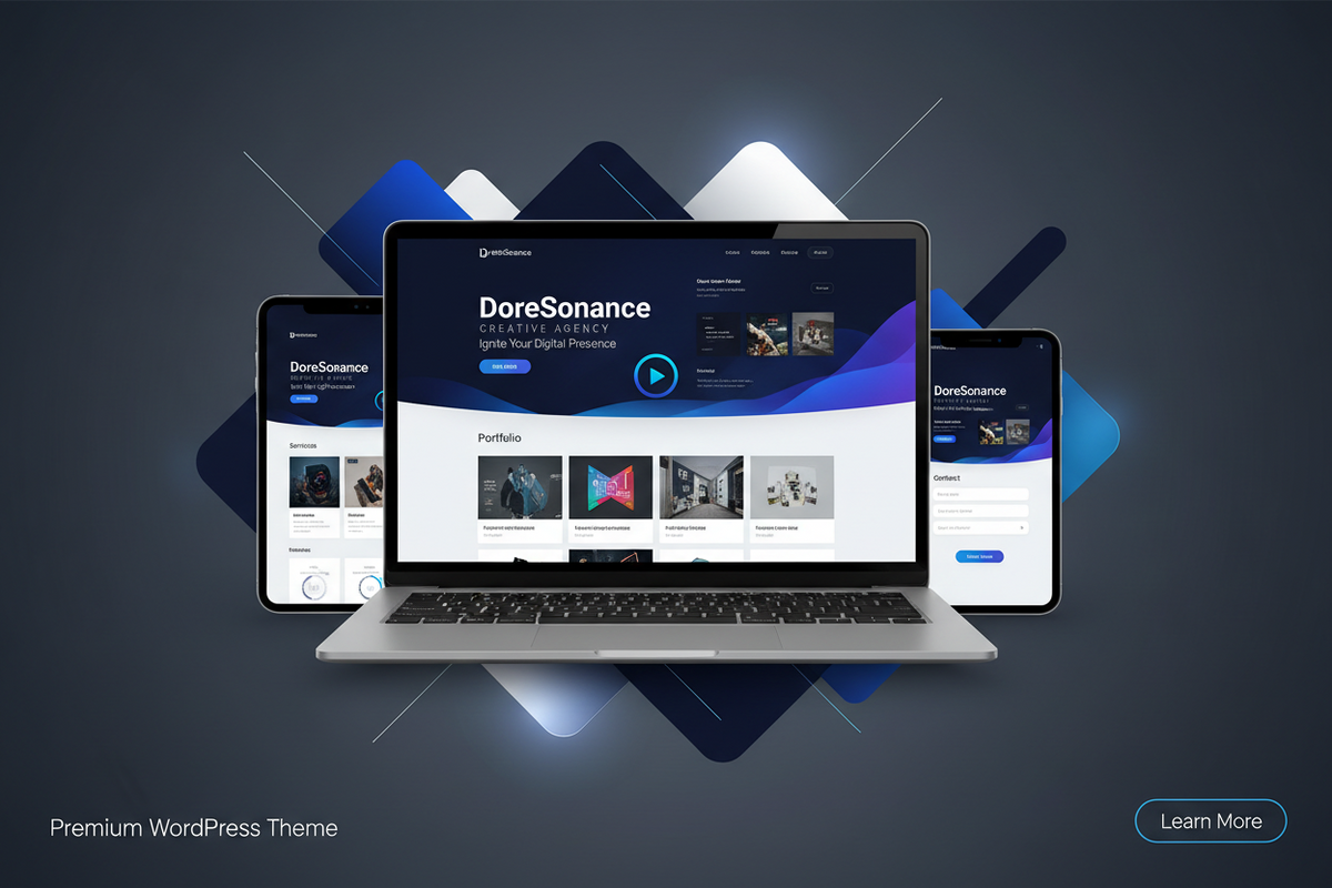 Doresonance – Creative Agency & Freelancer WordPress Theme